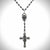 Skull & Cross Pendant with Skull Chain