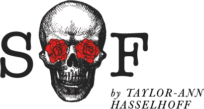 Skulls on Fire Jewelry by Taylor-Ann Hasselhoff