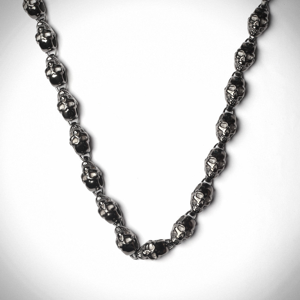 Chunky Skull Chain Necklace